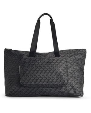 Michael Kors 'Tanner' Large Reversible And Foldable Tote Bag - Black