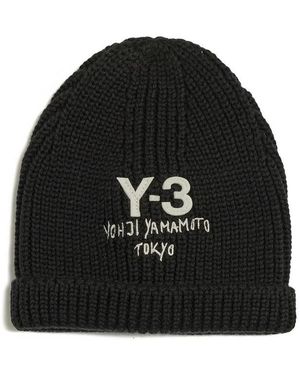 Y-3 Hats - Black