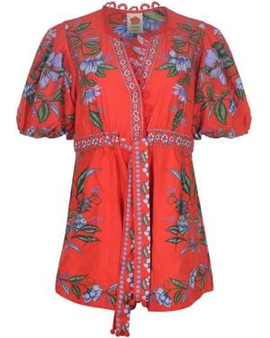 FARM Rio Rio Suit - Red