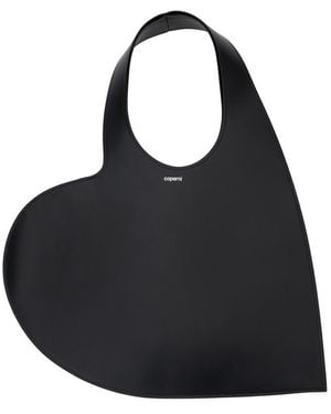 Coperni Heart Tote Bag - Black