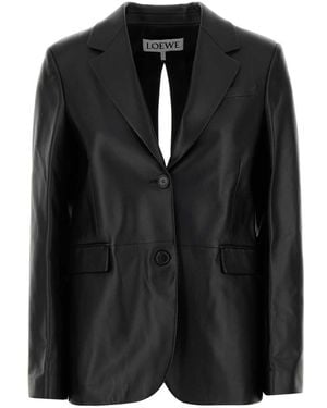 Loewe Jackets And Vests - Black