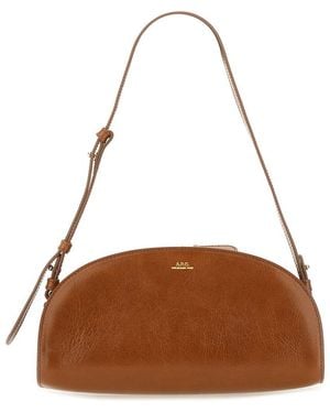 A.P.C. Shoulder Bag - Brown