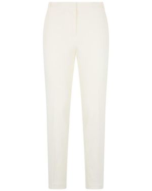 パンツ PINKO Woman Pants White 105304A2MF ZZ1 Pinko women's crepe suit 102208a14i Optical White