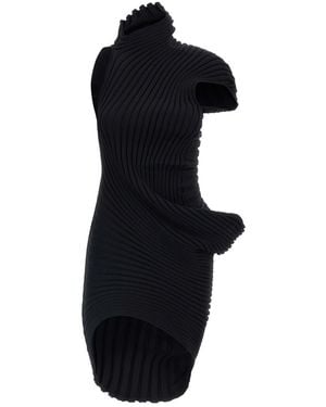 Issey Miyake 'Knit (As It Is) Dress - Black