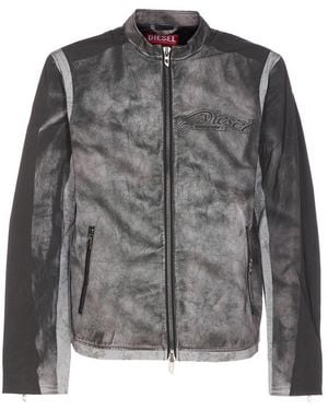 DIESEL Jackets - Gray