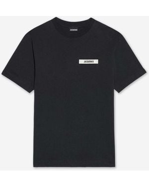 Jacquemus Gros Grain T-shirt - Black