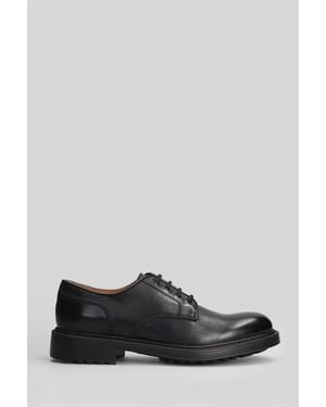 Doucal's Triunph Lace Up Shoes - Black