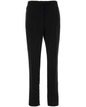 Dries Van Noten Black Polyester Pandoris Pant