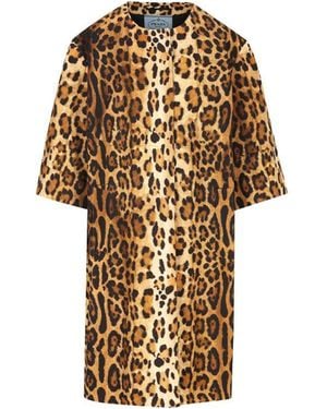 Prada Coats - Metallic