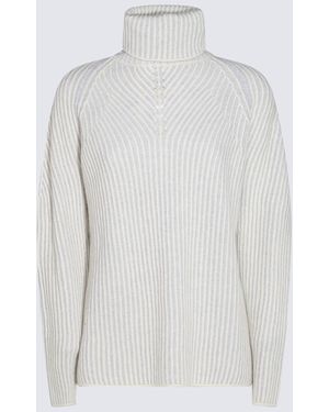 Cruciani Wool Knitwear - White