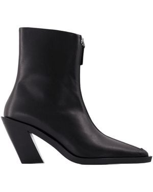 Elleme Eclair Zipper Boots - Black