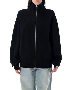 Extreme Cashmere N° 319 Xtra Out Zip-Up Cardigan - Blue