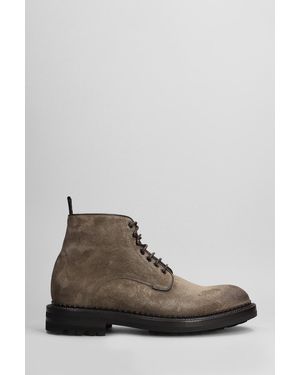 Green George Lace Up Shoes - Brown