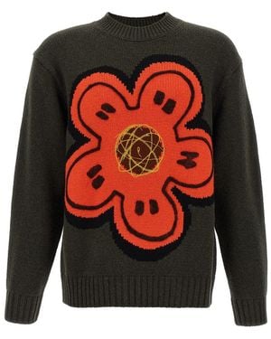 KENZO X Futura 2000' Jumper - Red