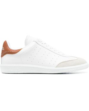Isabel Marant Bryce Leather Trainers - White