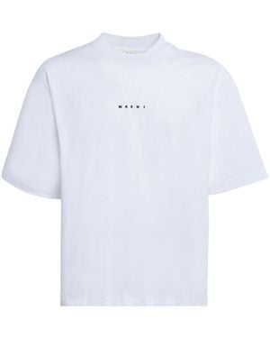 Marni T-Shirt With Print - White