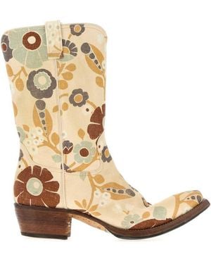 Prada Boots - Natural