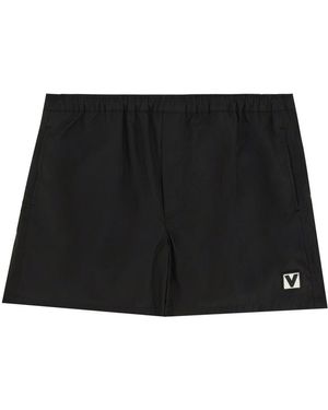 Valentino Garavani Boxer Swimsuit - Black