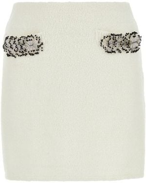 スカート Lanvin Two-Tone Boucle Skirt Lanvin Two-tone Bouclã© Skirt | italist