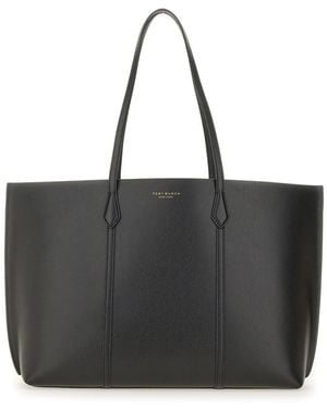 Tory Burch "Perry" Shopping Bag - Black