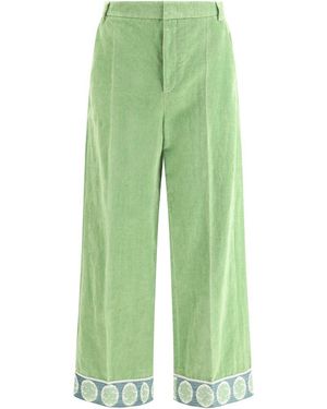 Valentino Garavani Trousers - Green