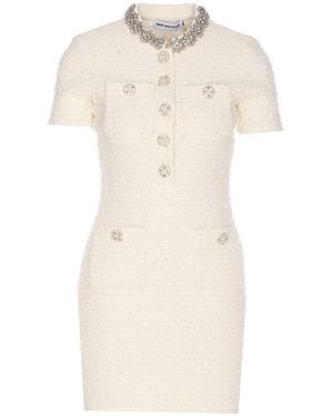 Self-Portrait Dresses - White