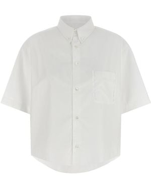 Maison Margiela Dotton-Down Shirt - White