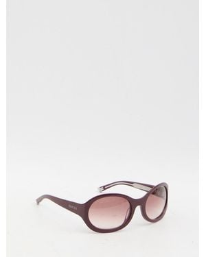 Gucci Round Sunglasses - Pink