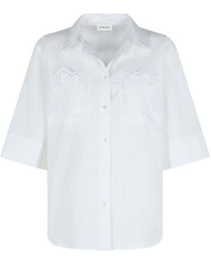 P.A.R.O.S.H. Cotton Shirt - White