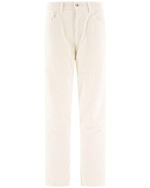 Jacob Cohen "Gigi Over" Corduroy Pants - Natural