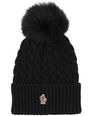 Moncler Wool Beanie - Black