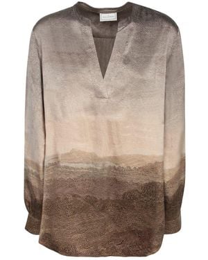 Pierre Louis Mascia Shirts - Brown