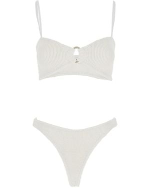 Hunza G Misty Bikini - White