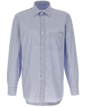 Maison Margiela Striped Shirt - Blue
