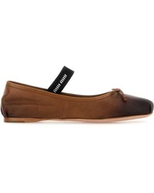 Miu Miu Dancers - Brown