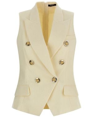 Balmain And Coin' Vest - Natural