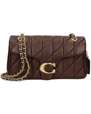 COACH Tabby Leather Crossbody Bag - Brown