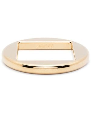 Jacquemus 'Le Bracelet Rond' Bracelet - Natural