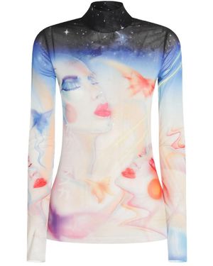 CASABLANCA Top - Blue