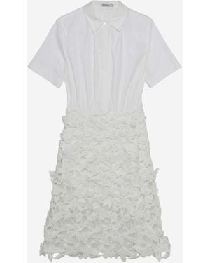 Jonathan Simkhai Colette Combo Dress - White