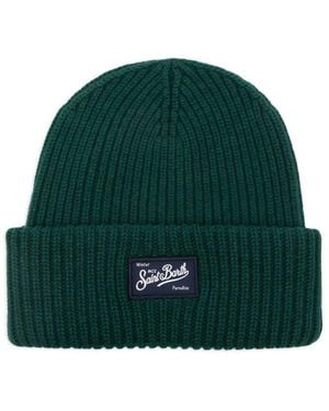 Mc2 Saint Barth "Berry" Knitted Hat Accessories - Green