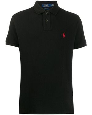 Polo Ralph Lauren Cotton Polo Shirt - Black