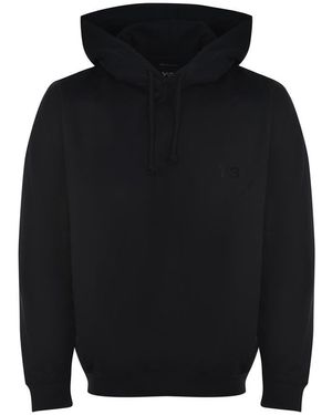 パーカー・フーディ Y 3 Men Hoodies JN4988BLACK Black Y-3 Yohji Yamamoto x Adidas CL Full Zip Black Logo Hoodie