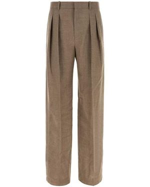 Saint Laurent Pants - Natural