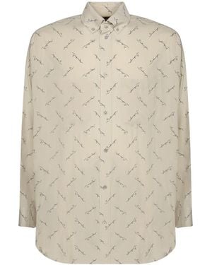 Balenciaga Shirts - Natural