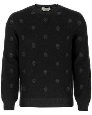 Alexander McQueen Jumpers - Black