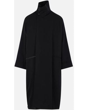 Yohji Yamamoto Coats - Black