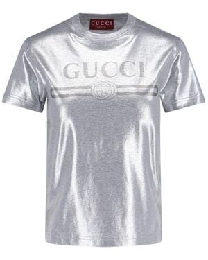 Gucci T-Shirts And Polos - Metallic