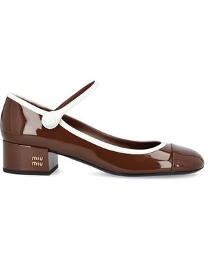 Miu Miu Heeled Shoes - Brown