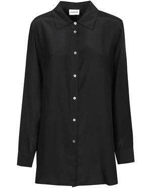 P.A.R.O.S.H. Silk Shirt - Black
